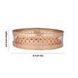 Pooja Tray - 2.5 x 8 Inches | Metal Tray  Thali Plate  Decorated Plate for Home  185 Gms Approx Hot on Sale