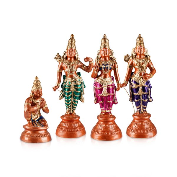 Vaduvur Ramar Paper Mache Golu Bommai Set - 20 x 8 Inches | Giri Golu Doll  Navaratri Golu Bomma Gombe Fashion