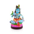 Butter Krishna Paper Mache Golu Bommai - 27 x 16 Inches | Giri Golu Doll  Navaratri Golu Bomma Gombe Supply