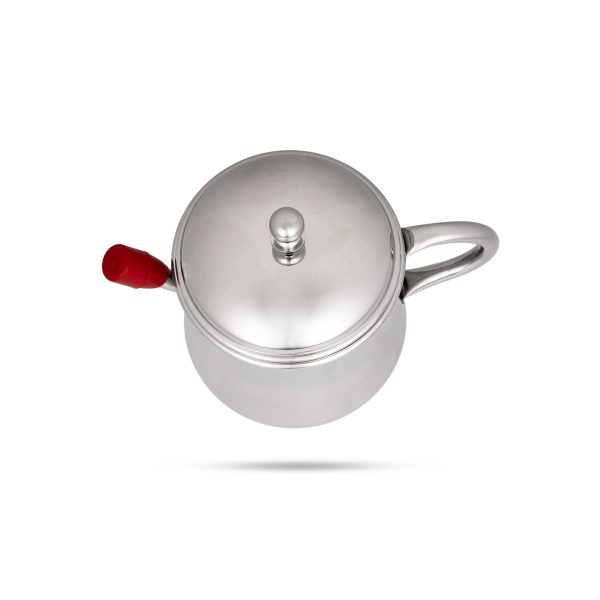 Oil Pot - 4.5 x 5.5 Inches | Stainless Steel Oil Pot  Tea Pot for Home  150 Gms Approx Discount