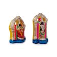 Perumal Thayar Clay Golu Bommai Pair - 8 x 4.5 Inches | Giri Golu Doll  Navaratri Golu Bomma Gombe Bommai Discount