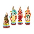 Ramar Clay Golu Bommai Set - 6 x 2.5 Inches | Giri Golu Doll  Navaratri Golu Bomma Gombe on Sale