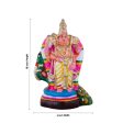 Arupadai Veedu Clay Golu Bommai Set - 10 x 6 Inches | Giri Golu Doll  Navaratri Golu Bomma Gombe Bommai Supply