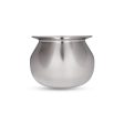 Pot with Lid - 6 x 8 Inches | Dal Handi  Stainless Steel Pot  Cooking Pot for Home  775 Gms Approx Online Sale