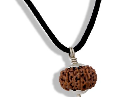 11 Mukhi Rudraksha Bead Pendant | Java Rudraksh Locket  Silver Cup 11 Face Rudraksha Pendant for Men & Women For Cheap