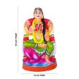 Bala Tripura Sundari Clay Golu Bommai - 10 x 5 Inches | Giri Golu Doll  Navaratri Golu Bomma Gombe Bommai Online Sale