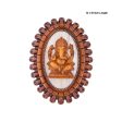 Ganesha Photo Frame - 14 x 10 Inches | Plastic Picture Frame  Wooden Polish Wall Frame for Home Decor Cheap