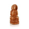 Buddha Statue - 10 x 5.5 Inches | Buddha Murti  Buddha Idol  Wooden Statue for Home  580 Gms Online Hot Sale