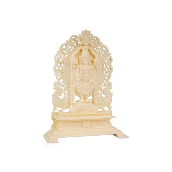 Balaji Murti - 8 x 6 Inches | Wooden Statue  Balaji Idol  Balaji Statue for Pooja For Discount