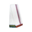 Veshti - 10 x 6 Yards | 7 Kan MayilKan Jari Border Dhoti  Half White Vesti for Men Fashion