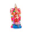 Kanaga Durgai Clay Golu Bommai - 8 x 6.5 Inches | Giri Golu Doll  Navaratri Golu Bomma Gombe Bommai For Sale