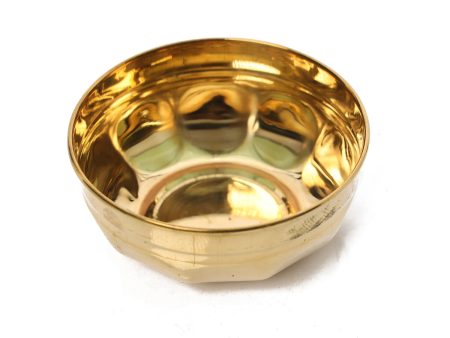 Brass Cup - 1.5 x 3.5 Inches | Brass Bowl  Pooja Cup  Pooja Bowl for Home  30 Gms Approx For Discount