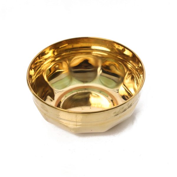 Brass Cup - 1.5 x 3.5 Inches | Brass Bowl  Pooja Cup  Pooja Bowl for Home  30 Gms Approx For Discount