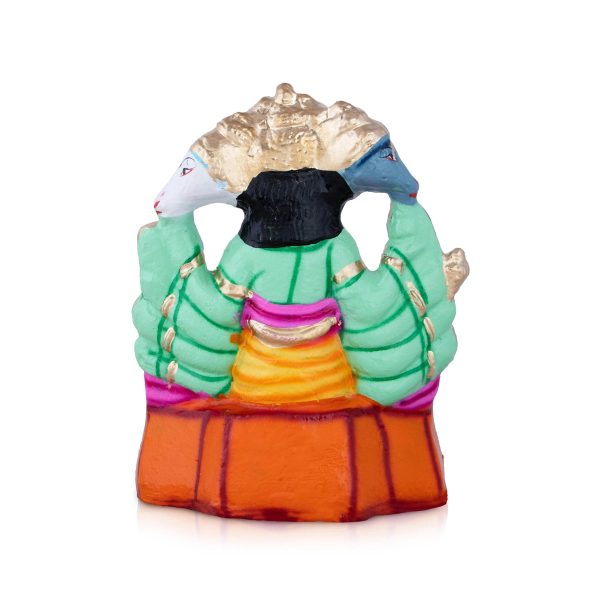 Panchamugam Hanuman Clay Golu Bommai - 11 x 9 Inches | Giri Golu Doll  Navaratri Golu Bomma Gombe Bommai Hot on Sale