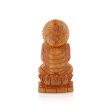 Buddha Statue - 12 x 6 Inches | Buddha Murti  Buddha Idol  Wooden Statue for Home  1.080 Kgs Online