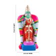 Meenakshi Clay Golu Bommai - 8 x 3.5 Inches | Giri Golu Doll  Navaratri Golu Bomma Gombe Bommai For Discount