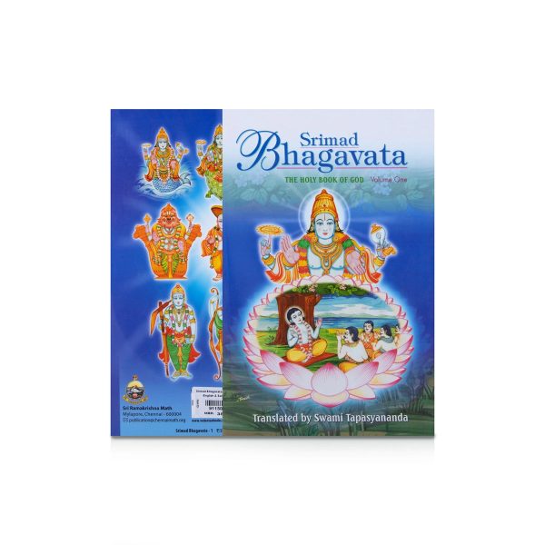 Srimad Bhagavata - Volume 1 - English & Sanskrit | by Swami Tapasyananda  The Holy Book Of God Hot on Sale