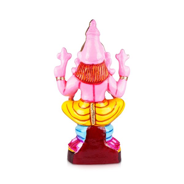 Yoga Narasimhar Paper Mache Golu Bommai - 24 x 11 Inches | Giri Golu Doll  Navaratri Golu Bomma Gombe Hot on Sale