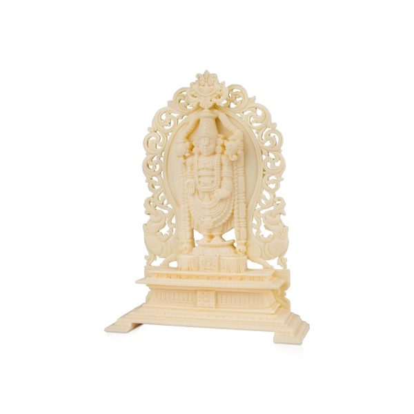 Balaji Murti - 8 x 6 Inches | Wooden Statue  Balaji Idol  Balaji Statue for Pooja For Discount