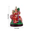 Durga Clay Golu Bommai - 8 x 5 Inches | Giri Golu Doll  Navaratri Golu Bomma Gombe Bommai Sale