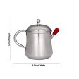 Oil Pot - 4.5 x 5.5 Inches | Stainless Steel Oil Pot  Tea Pot for Home  150 Gms Approx Discount