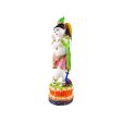 Flute Krishna Murti - 15 x 4 Inches | Resin Statue  Painted Krishna Idol  Standing Krishna Statue for Pooja Sale