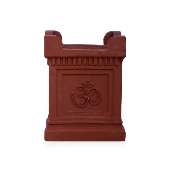 Tulsi Deep - 3 x 2 Inches | Terracotta Vilakku  Tulasi Diya for Pooja Online