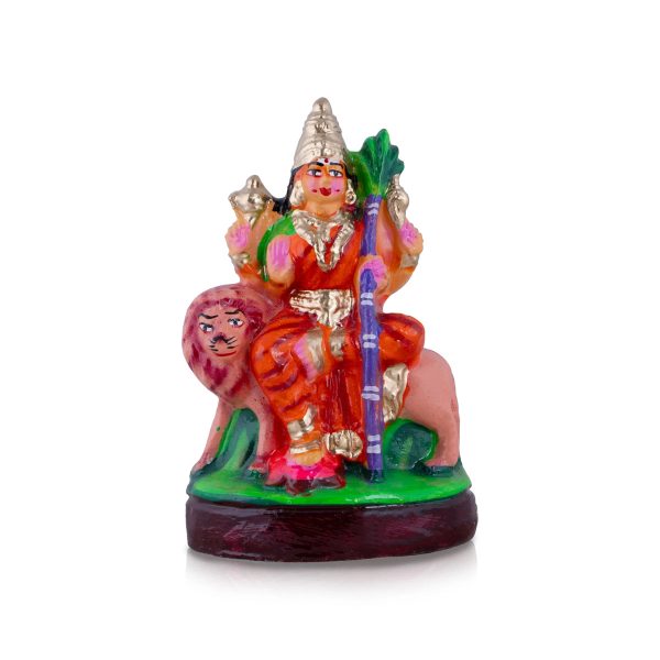 Durga Clay Golu Bommai - 8 x 5 Inches | Giri Golu Doll  Navaratri Golu Bomma Gombe Bommai Sale