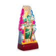 Meenakshi Gopuram Clay Golu Bommai - 12 x 5.5 Inches | Giri Golu Doll  Navaratri Golu Bomma Gombe Bommai Cheap