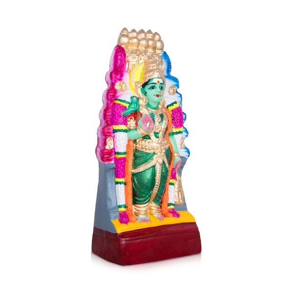 Meenakshi Gopuram Clay Golu Bommai - 12 x 5.5 Inches | Giri Golu Doll  Navaratri Golu Bomma Gombe Bommai Cheap