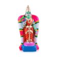 Meenakshi Clay Golu Bommai - 8 x 3.5 Inches | Giri Golu Doll  Navaratri Golu Bomma Gombe Bommai For Discount