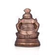 Pagdi Ganesh Murti - 13.5 x 10 Inches | Copper Oxidised Ganpati Idol  Vinayaka Statue for Pooja  1.395 Kgs Fashion