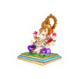 Ganesh Murti - 10 x 7 Inches | Resin Statue  Ganpati Murti  Painted Vinayaka Statue for Pooja Online Sale