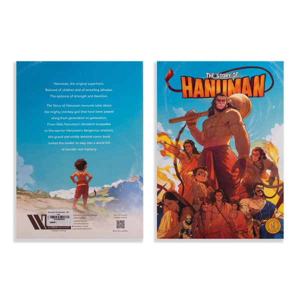 The Story Of Hanuman - English | Story Book  Childrens Book on Sale