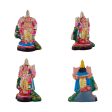 Arupadai Veedu Clay Golu Bommai Set - 10 x 6 Inches | Giri Golu Doll  Navaratri Golu Bomma Gombe Bommai Supply