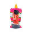 Kanaga Durgai Clay Golu Bommai - 8 x 6.5 Inches | Giri Golu Doll  Navaratri Golu Bomma Gombe Bommai For Sale