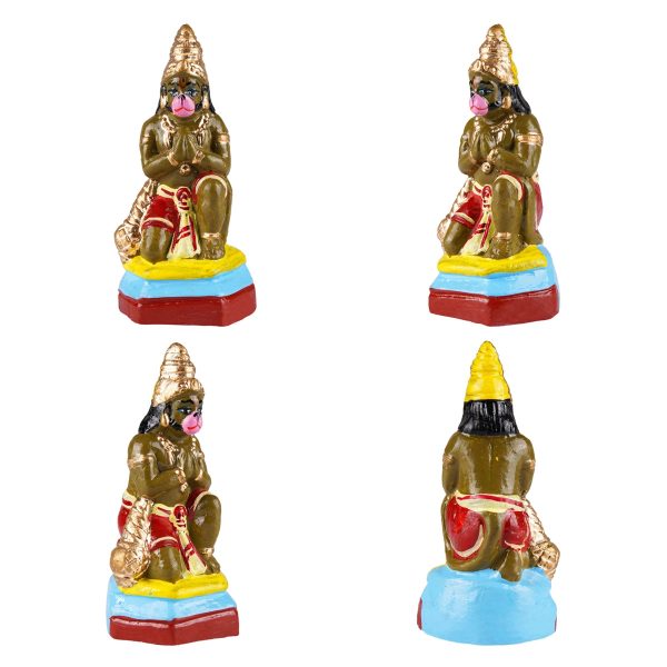 Ramar Clay Golu Bommai Set - 6 x 2.5 Inches | Giri Golu Doll  Navaratri Golu Bomma Gombe on Sale