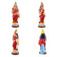 Ramar Clay Golu Bommai Set - 6 x 2.5 Inches | Giri Golu Doll  Navaratri Golu Bomma Gombe on Sale