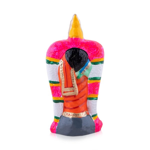 Meenakshi Clay Golu Bommai - 8 x 3.5 Inches | Giri Golu Doll  Navaratri Golu Bomma Gombe Bommai For Discount