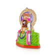 Kabaleeshwarar Paper Mache Golu Bommai Pair - 21 x 12 Inches | Giri Golu Doll  Navaratri Golu Bomma Gombe Hot on Sale