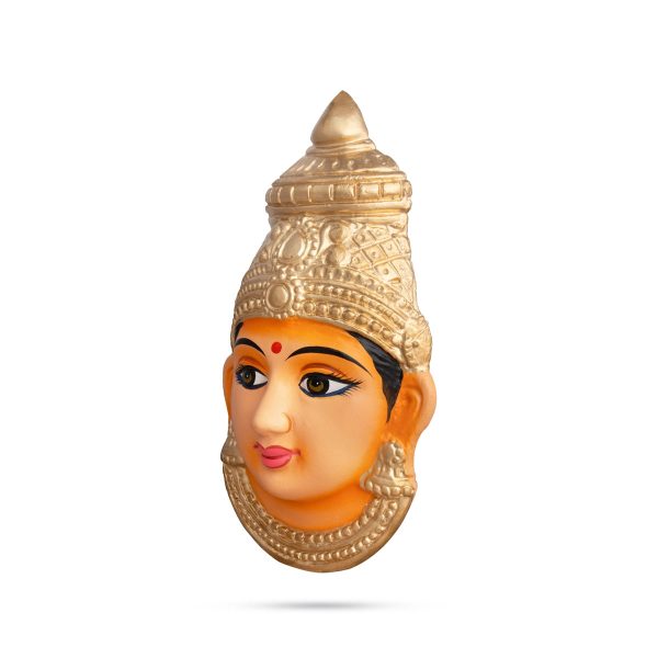 Devi Face Paper Mache Golu Bommai - 9 x 5 Inches | Giri Golu Doll  Navaratri Golu Bomma Gombe Bommai Discount