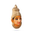 Devi Face Paper Mache Golu Bommai - 9 x 5 Inches | Giri Golu Doll  Navaratri Golu Bomma Gombe Bommai Discount