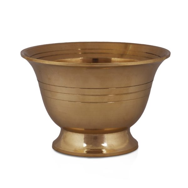 Brass Cup - 2 x 3 Inches | Brass Bowl  Brass Vessel  Small Brass Bowl for Pooja For Discount