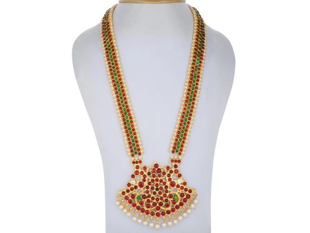 Kemp Haram - 12 Inches | Long Stone Necklace  Kemp Jewellery for Dance Sale