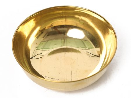 Brass Cup - 1.5 x 3.5 Inches | Rocket Cup  Kumkum Bowl for Pooja  35 Gms Approx Online Sale