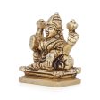 Laxmi Idol - 2 x 2 Inches | Antique Brass Idol  Lakshmi Idol  Lakshmi Murti for Pooja  190 Gms Approx on Sale