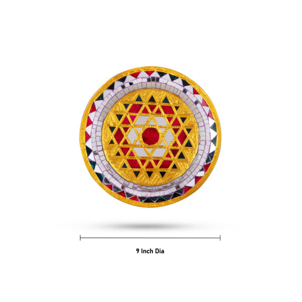 Aishwaryam Plate - 9 Inch | Pooja Thali  Pooja Plate  Thali Plate for Home Online