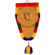 Nettipattam - 1.5 Feet | Traditional Nettipattam  Decorative Hanging for Car For Sale