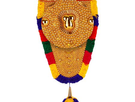 Nettipattam - 1.5 Feet | Traditional Nettipattam  Decorative Hanging for Car For Sale