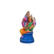 Lakshmi Hayagriva Clay Golu Bommai - 8 x 4 Inches | Giri Golu Doll  Navaratri Golu Bomma Gombe Bommai Fashion